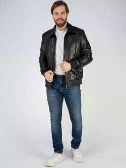 Кожаная куртка демисезонная
