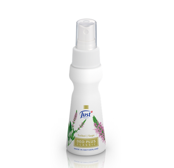 Just Deo Plus Classic Sage 75мл - Дезодорант-спрей Део-плюс Классик (Шалфей)