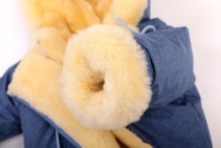 Детский комбинезон из овчины