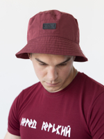 Панама с кулиской Город Горький бордовая