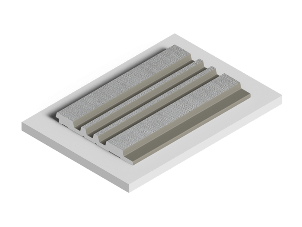 Стеновая панель HiWood декорированная, 270x12 см