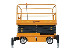 Подъемник ножничный несамоходный SJY-0.3-12 (AC 300 кг; 12 м) SMARTLIFT (SMART)