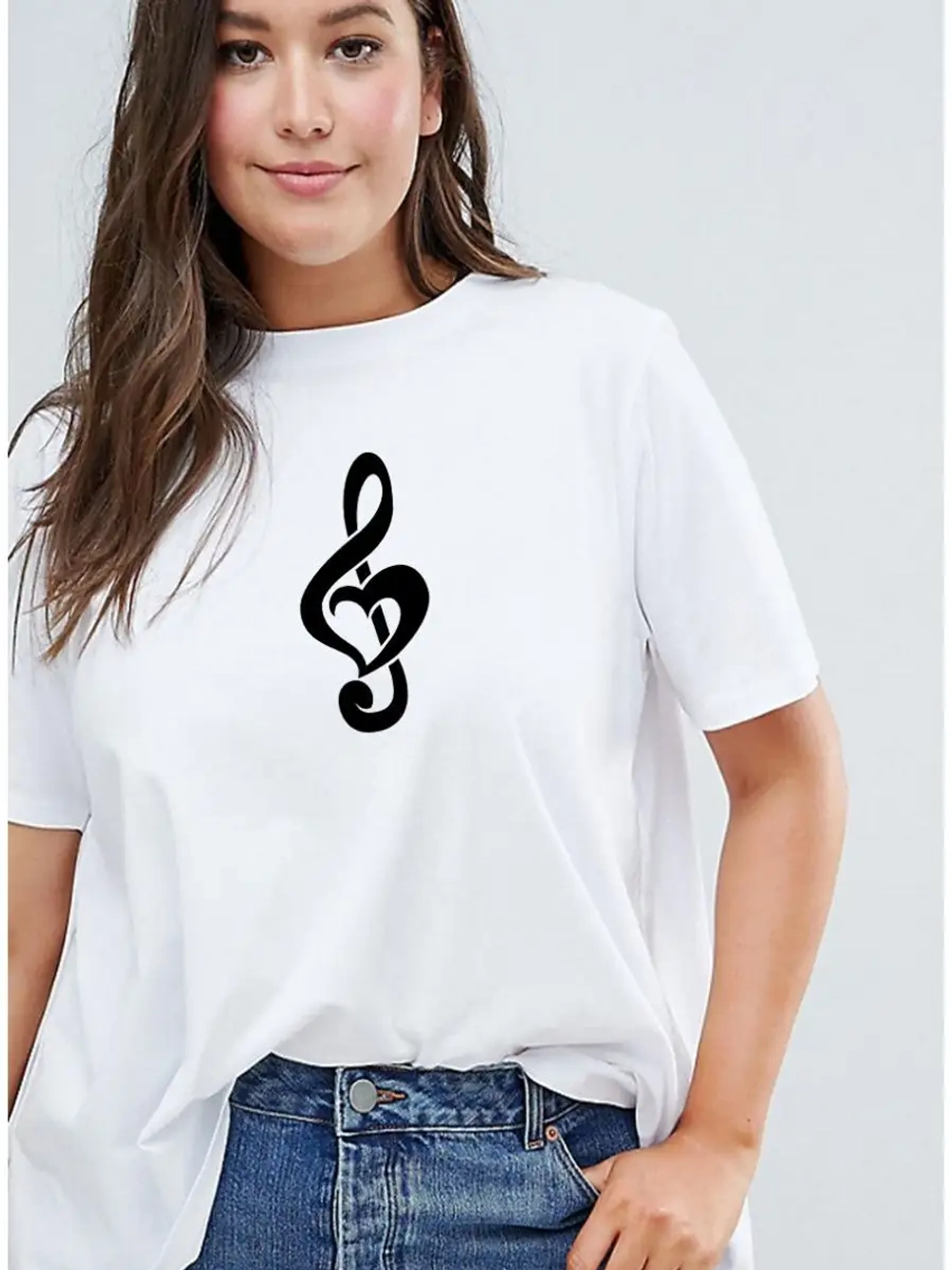 Футболка с сердцем