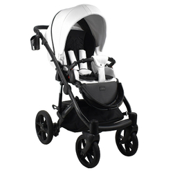 Детская коляска Bexa Air Eco 2 в 1 04 белая кожа