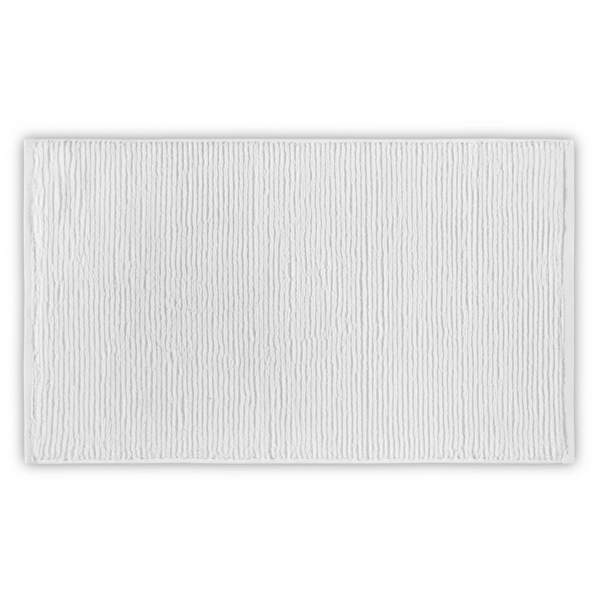 Полотенце 40x71 L'appartement Slim Ribbed white белый
