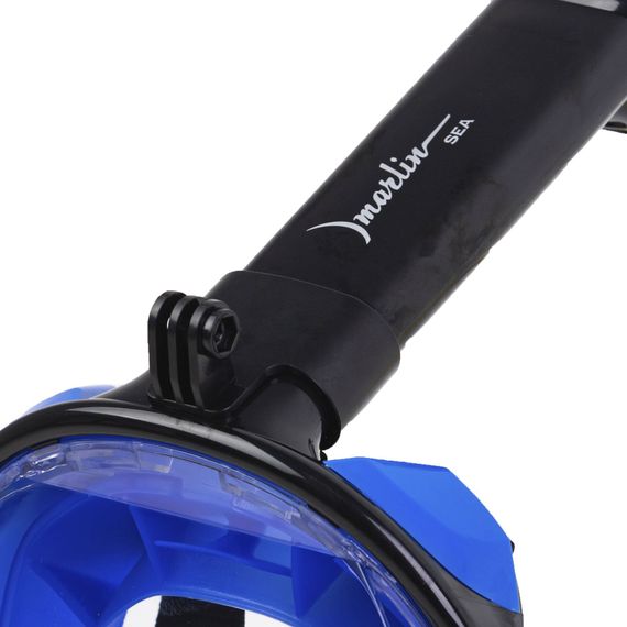 Полнолицевая маска Marlin Sea черный/темно-синий