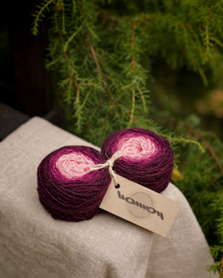 Мини градиент 50 г "Баклажан"