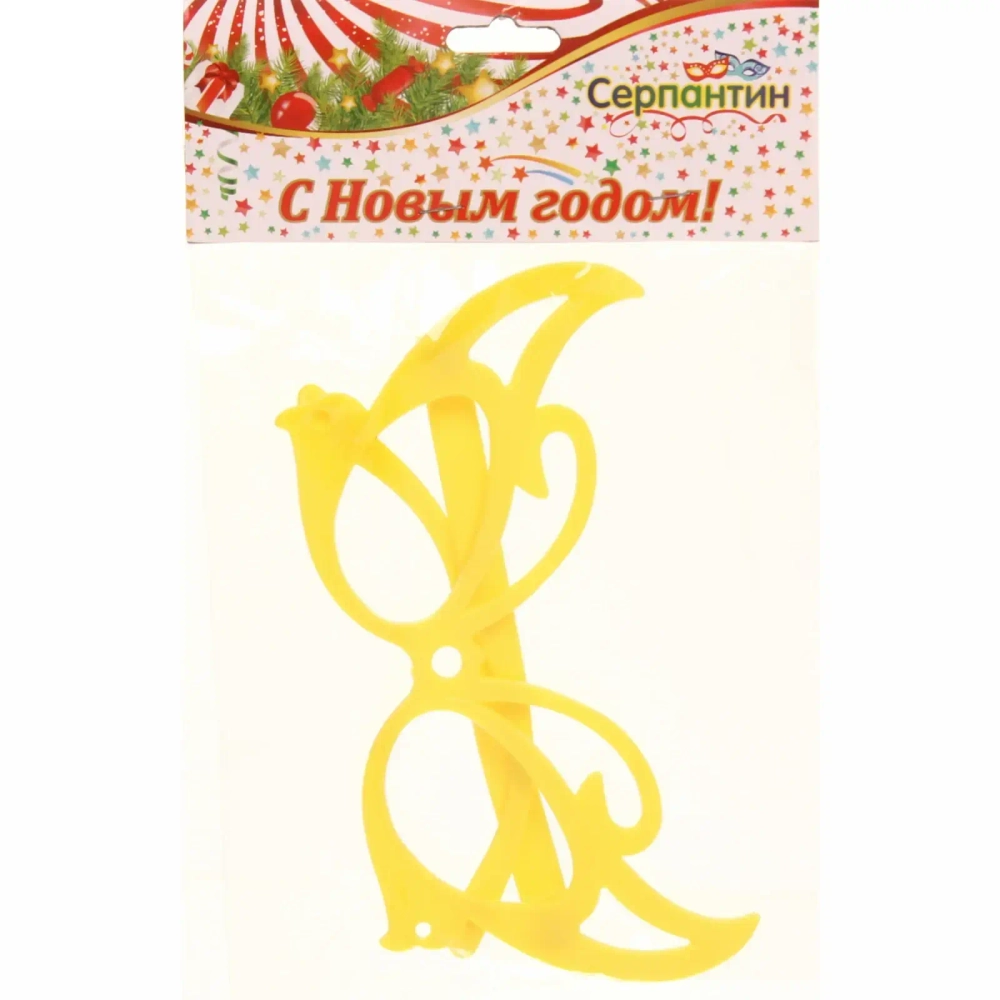 Очки карнавальные «Бабочка», микс