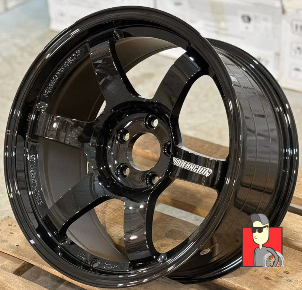 Комплект дисков Rays TE37 18x9 et0 5x114.3