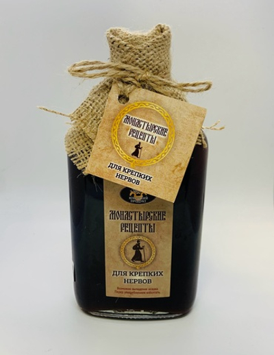 Концентрат травяного чая. Сироп «Для крепких нервов»