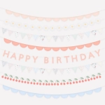 Набор из 8 летних гирлянд "С Днем Рождения" [Happy Birthday] (1.8 м)