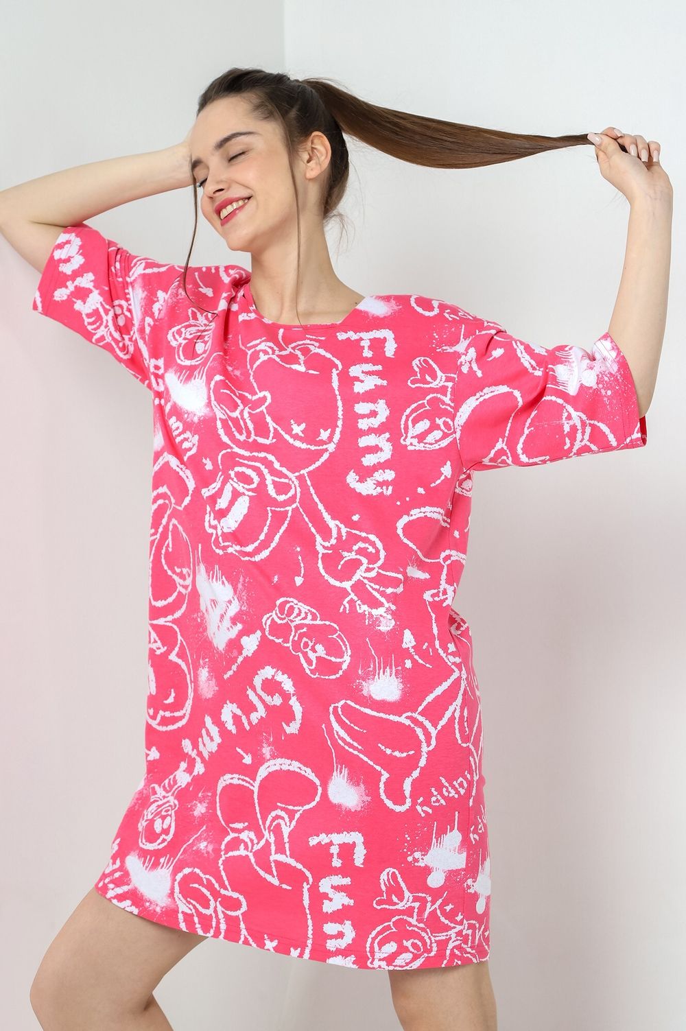 Туника женская Позитив-3 Виотекс РОЗОВЫЙ