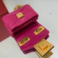 Valentino One Stud Micro Bag with Chain 11 cm