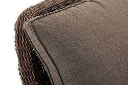 "Прованс" диван из искусственного ротанга трехместный, цвет коричневый