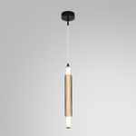 6556/15WCL LEDIO LN26 черный/дымчатый, металл/акрил/стекло Бра/подвес LED 15W 4000К 220V TRENDY