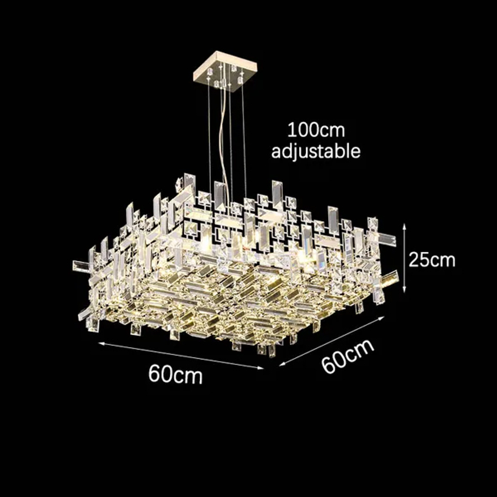 Люстра P7838-W60 chrome