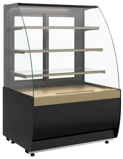 Витрина кондитерская Полюс K70 VM 1,3-1 LIGHT (версия 2.0) (9005-0109)