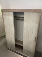 Шкаф-купе Ольга-19 дуб крафт серый/дуб крафт белый