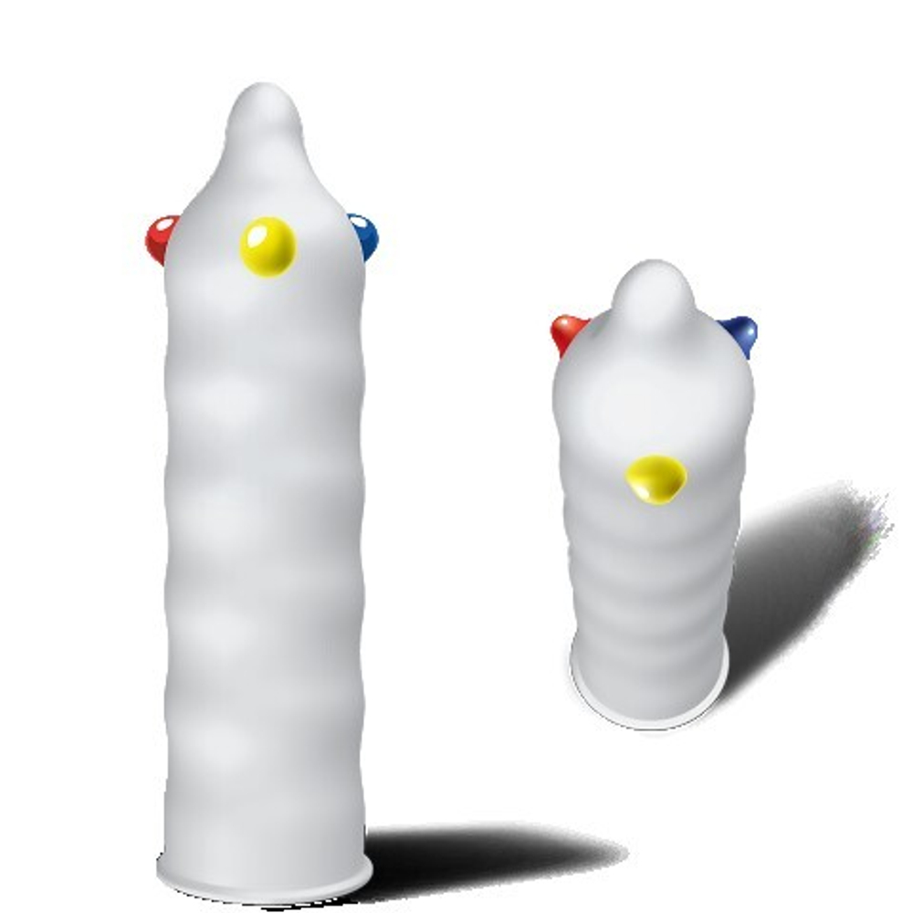 Презерватив Luxe № 1 Поцелуй ангела с тремя шариками