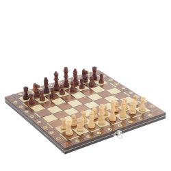 GAEM Игра настольная 3 в 1 (шахматы, шашки, нарды), L39 W19,5 H4 см
