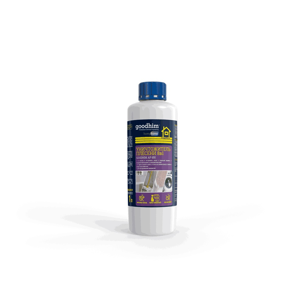 Уничтожитель плесени + очиститель межплиточных швов 8в1 GOODHIM AP 650, 1л (1/14)