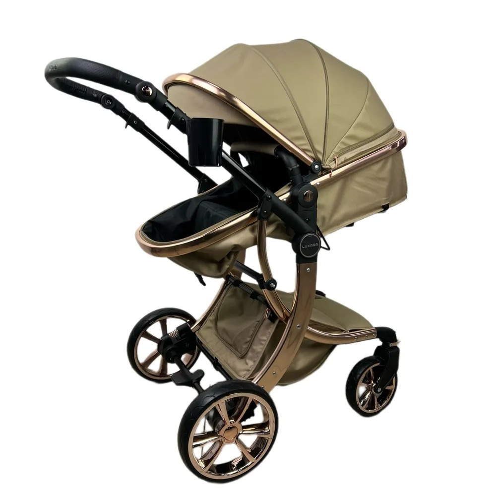 Коляска 2 в 1 Dalux 608 экокожа