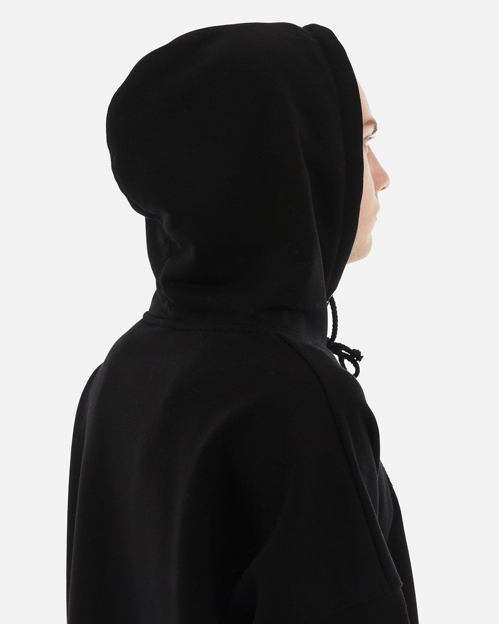 Худи ANTEATER Hoodie-Black-White-Logo