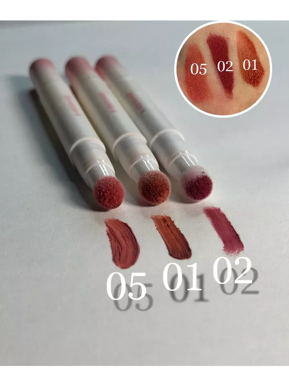 Жидкая помада с мягким аппликатором