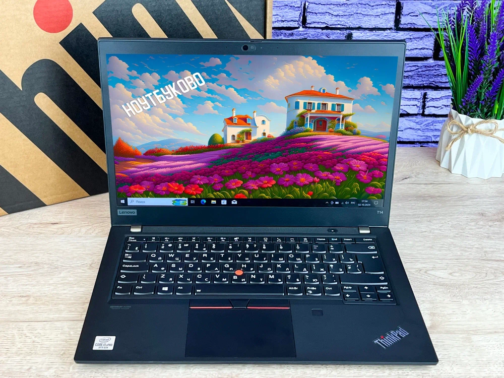 Ноутбук Lenovo ThinkPad T14 Gen 1 14" 1920*1080 IPS, Intel core I5 - 10310U 1.7 ГГц, RAM 16 ГБ SSD 256 ГБ, Intel UHD Graphics, Win 10 pro