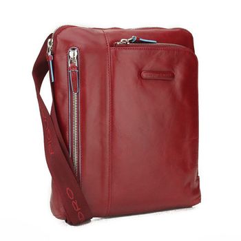 Сумка мужская Piquadro Blue Square красный телячья кожа (CA1816B2/R)