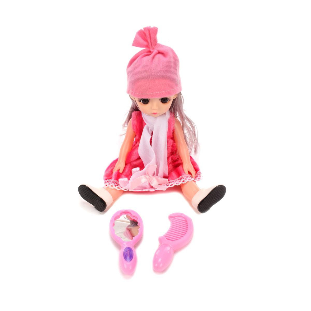 Кукла классич. озвученная с кроватью, пакет CS168-12