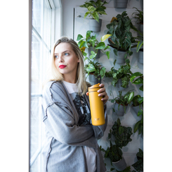 Термокружка 0.46л Viva Scandinavia Anytime желтая