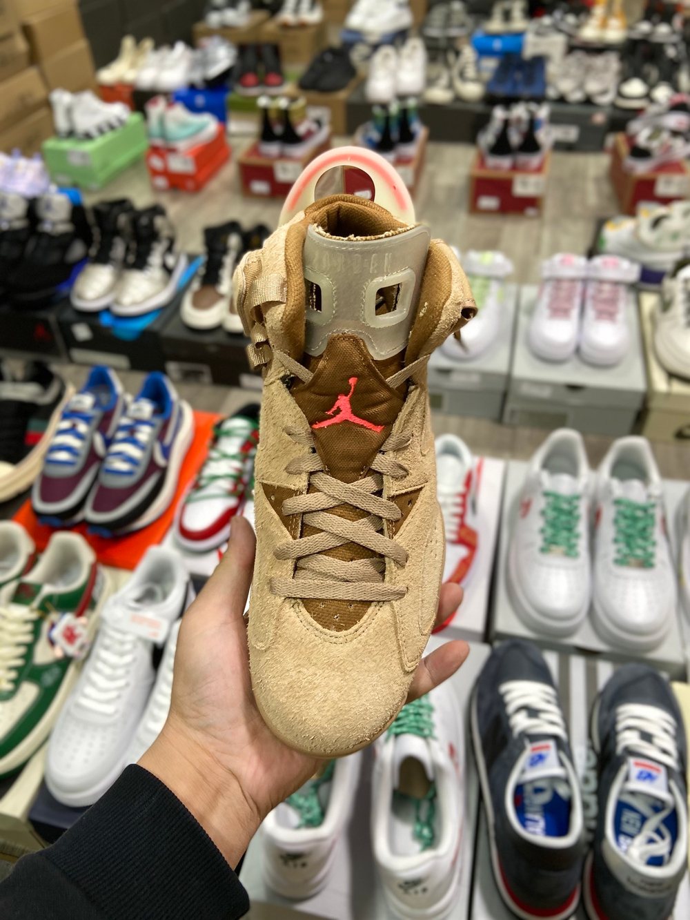 Jordan 6 Retro Travis Scott British Khaki