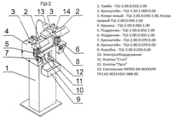Станок точильно-шлифовальный Ярсид ТШС-300