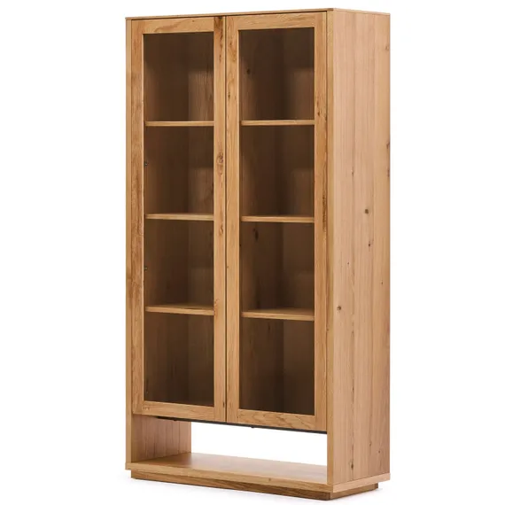 Витрина Alguema, 185х100 см, шпон дуба