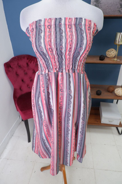 Сарафан с оригинальным принтом 42-44 размер