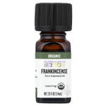 Aura Cacia, чистое эфирное масло, органический ладан, 7,4 мл (0,25 жидк. унции)