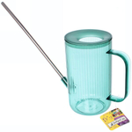 Лейка для растений 1л «Niagara Falls» с прикорневым поливом, нефрит ДоброСад