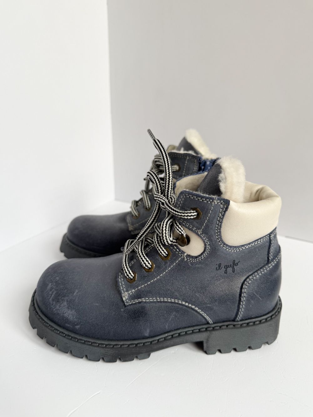 Новые зимние кожаные ботинки Il Gufo, 28