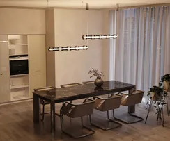 Подвесной светильник Ритмо / Ritmo 3000К 22Вт Maytoni mod381pl-l45ch3k
