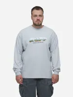 Лонгслив RUFF Global The New Ark серый