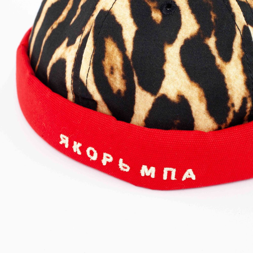 Докер Якорь Портовый-23 тигровый / красный канвас бортик