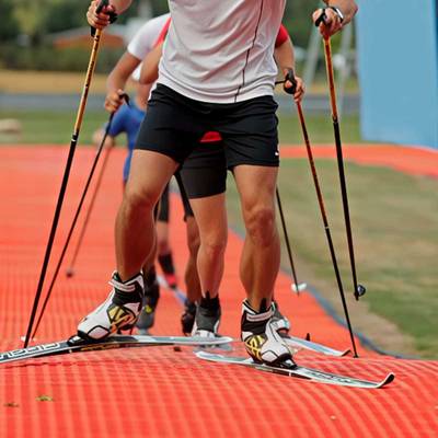 Модульное покрытие «DrySki» для сухих склонов и карвинга, 50×10×7 см