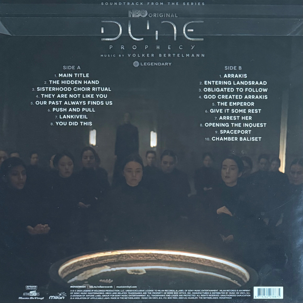 Dune Prophecy - Music From The Series (Голландия 2025г.) Orange