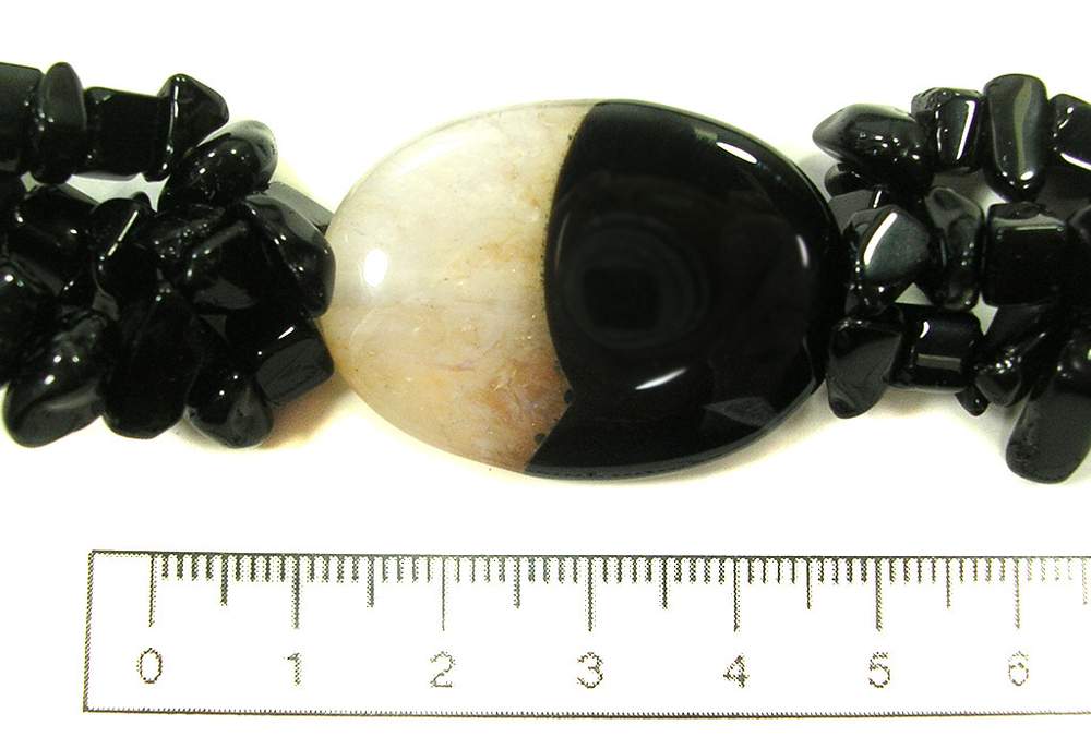 Бусы Агат agbu011