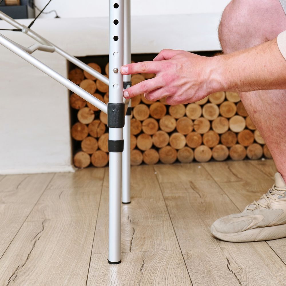 Массажный стол DFC NIRVANA Elegant PREMIUM, цвет оранжево-бежевый