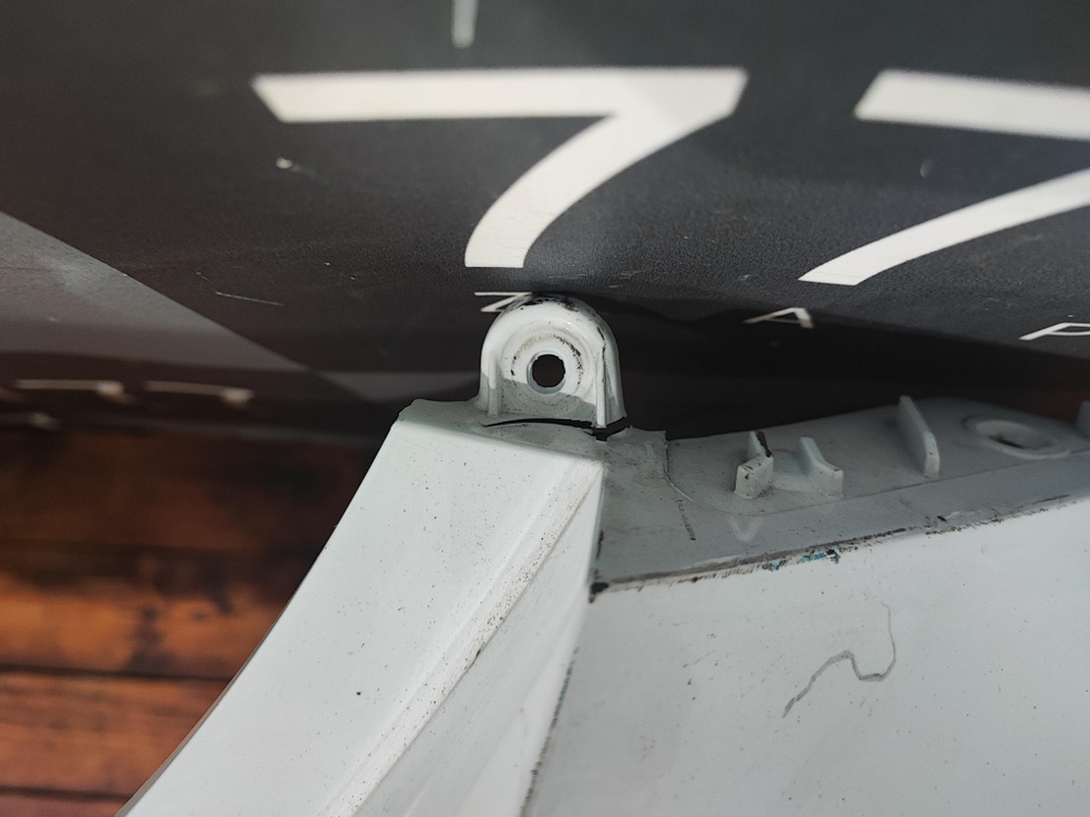 Бампер задний Hyundai Solaris 2 (HCR) 17-20 Б/У Оригинал 86611H5000