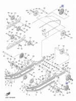 Ролик подвески трака 8HF475501000