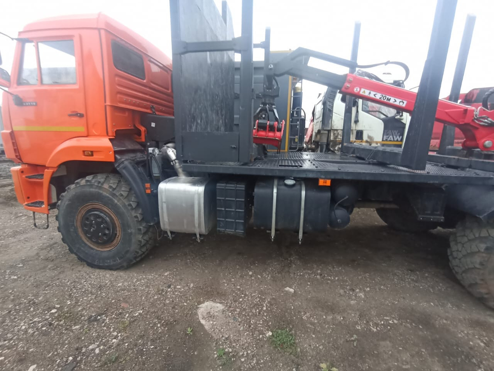 КамАЗ 43118 6x6 Сортиментовоз с КМУ 659108 (Дизельный, 11,8 л, 300 л.с., МТ)