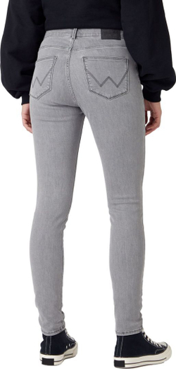 Джинсы Wrangler HIGH RISE SKINNY IMAGINE серый